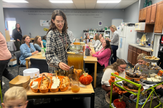 Treats provided for West Side Christian School staff